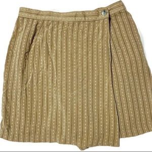 Tan Vintage Skort